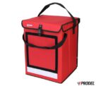 PRODEL Swift LT Food & Grocery Delivery Top Loading Back Pack Foldable With Hard Sides - Red - Image 