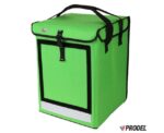 PRODEL Swift LT Food & Grocery Delivery Top Loading Back Pack Foldable With Hard Sides - Green - Image 