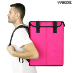 PRODEL Swift LT Food & Grocery Delivery Top Loading Back Pack Foldable With Hard Sides - Black - Image 