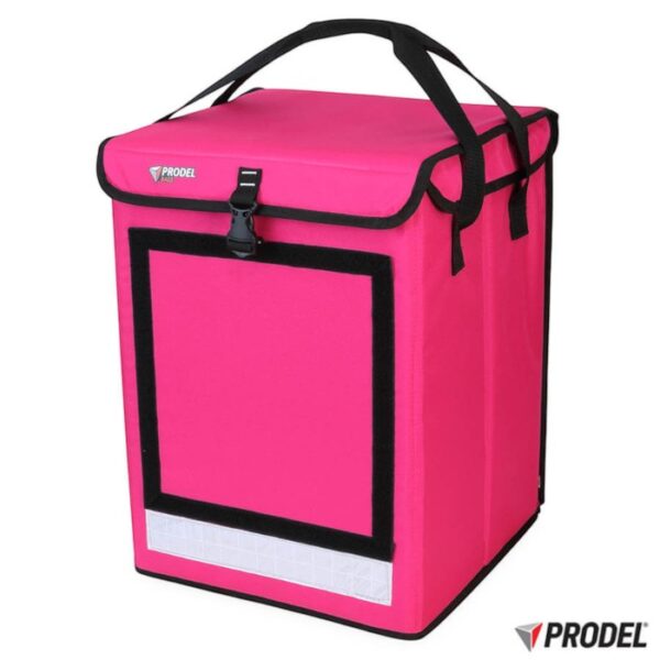 PRODEL Swift LT Food & Grocery Delivery Top Loading Back Pack Foldable With Hard Sides - Fushia