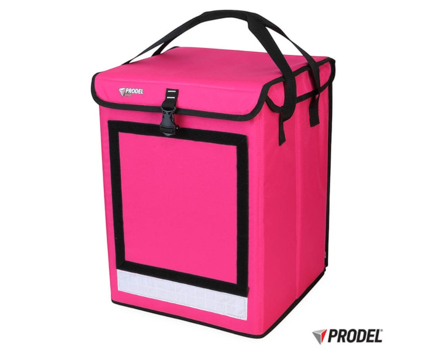 5412-SWIFT-LT-PLUS-fuchsia-front-Main-1.jpg PRODEL Swift LT Food & Grocery Delivery Top Loading Back Pack Foldable With Hard Sides - Fushia - Image 1