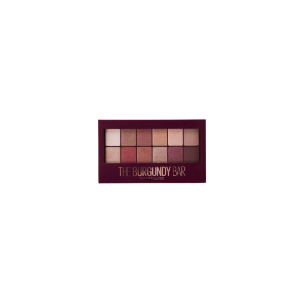 The Burgundy Bar Eyeshadow Palette Maybelline