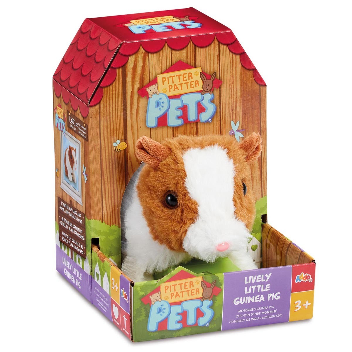 554060-Primary-1200Wx1200H_b62ab367-5247-49b4-9466-6cad2556372f Pitter Patter Pets Lively Little Guinea Pig Electronic Pet