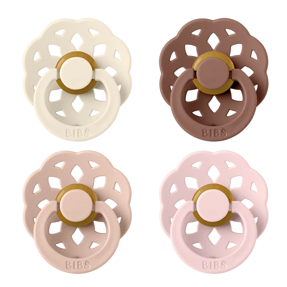 5713795229147-1_b75007a2-1bda-4863-8142-ed9da63e972e Boheme Latex Pacifier — Size 1 (0-6m), 2 Pack, WoodchuckBlush