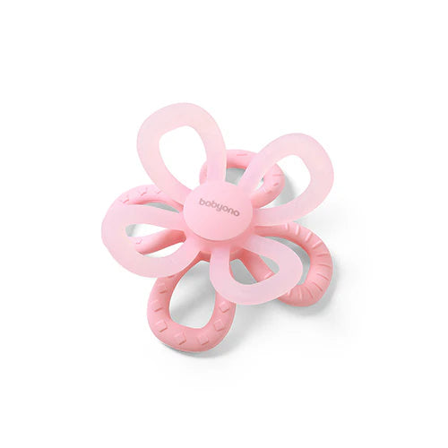 Silicone Teether Flower – Pink