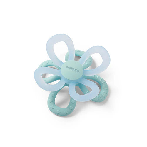 Silicone Teether Flower – Blue
