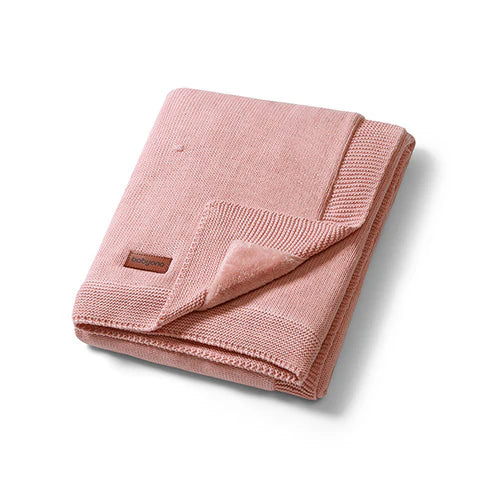 Cotton Blanket with Flannel Lining Pink
