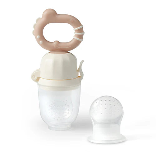 DINO Twist-Out Baby Food Feeder – Beige