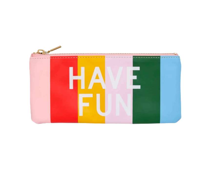 6 Have Fun Work Hard Pouch - Image 1