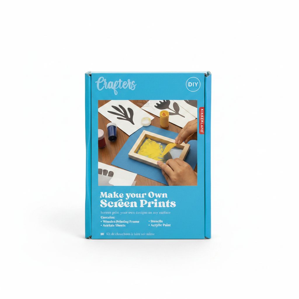 612615122314-1 Crafter'S Make Your Own Screenprint#Cr17