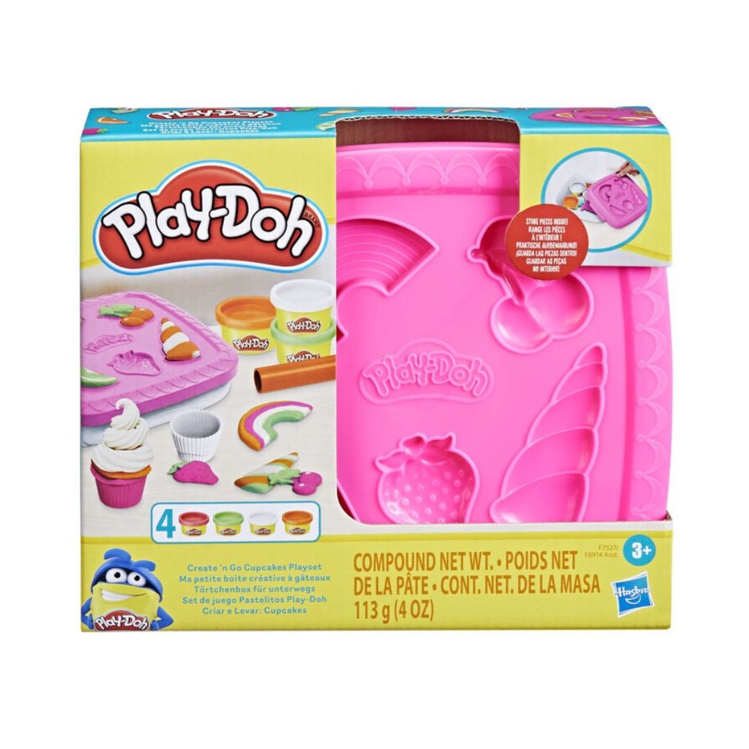 61lLLeK5LcL._AC_SL1000_9ba9b61a-4257-4d7e-8cc4-8acef2be3232 PlayDoh Create 'n Go Cupcakes Playset