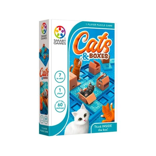 Smart Games Cats & Boxes Pocket Travel Game