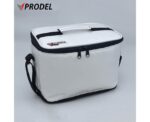 PRODEL Insulated Lunch Bag Washable Durable Fabric - White - Image 