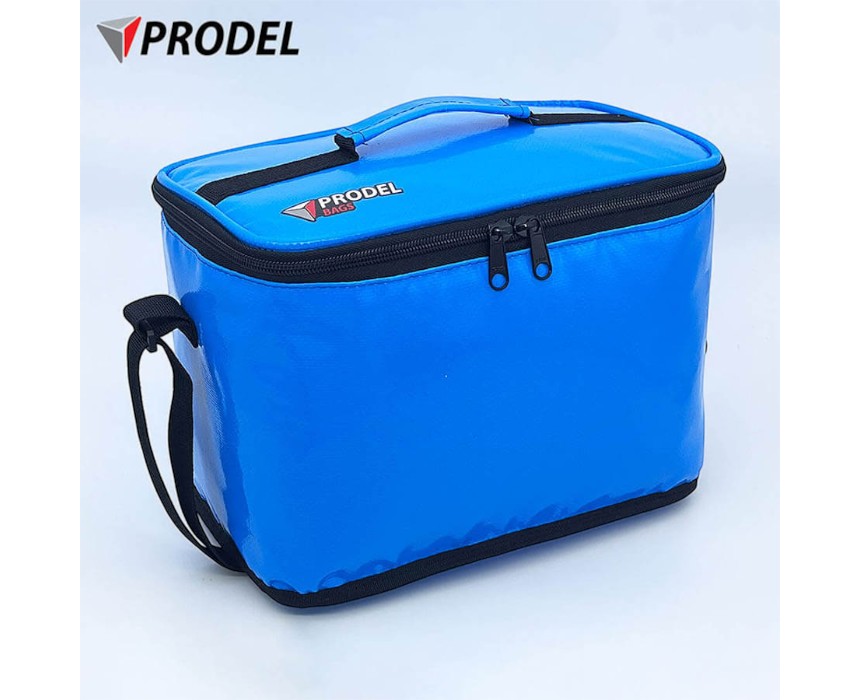 6758-Mini-T-Blue-Main-1.jpg PRODEL Insulated Lunch Bag Washable Durable Fabric - Blue - Image 1