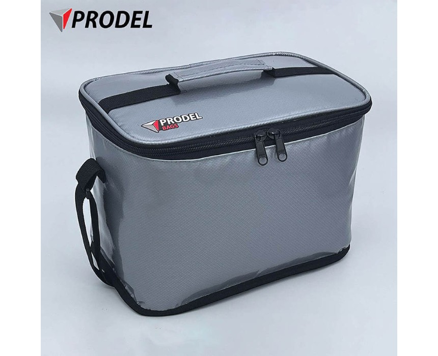 6759-Mini-T-Silver-main-1.jpg PRODEL Insulated Lunch Bag Washable Durable Fabric - Silver - Image 1