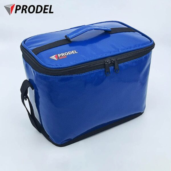 PRODEL Insulated Lunch Bag Washable Durable Fabric - Dark Blue