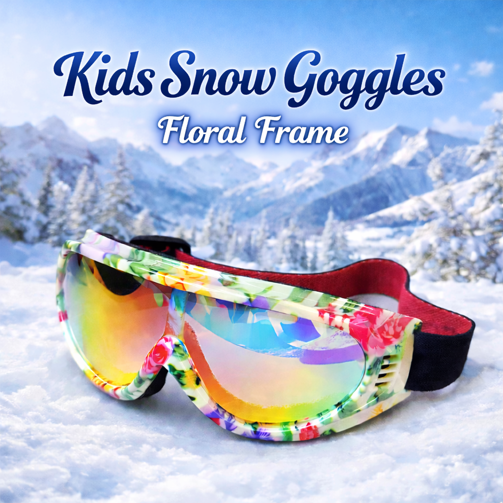 68d2b32a-25e5-48ad-ac99-c1baf2d6fdf5 S. Kids Snow Goggles – Floral Frame