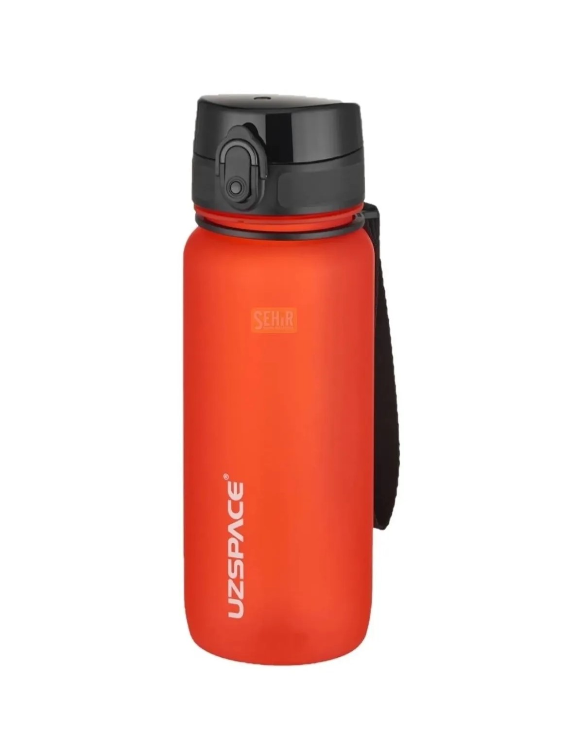 6955482331866 Plastic Water Bottle Colorful Frosted 650Ml Fantasv Red#3037