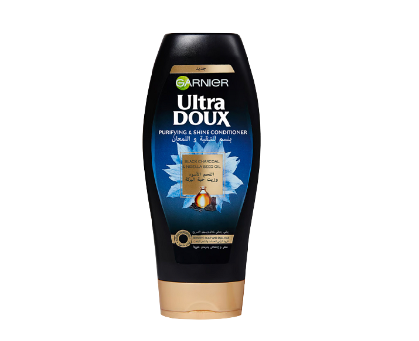 7 Garnier Ultra Doux Black Charcoal And Nigella Seed Oil Conditioner - Image 1