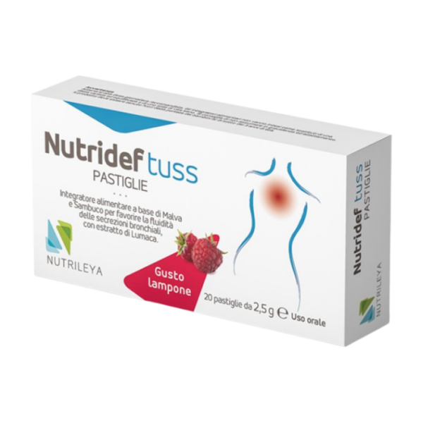 Nutridef Tuss Raspberry Lozenges For Cough Relief