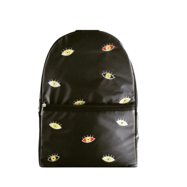 Eye On You Embroidered Backpack