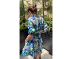 Blue And Green Chemise Dress - Image 