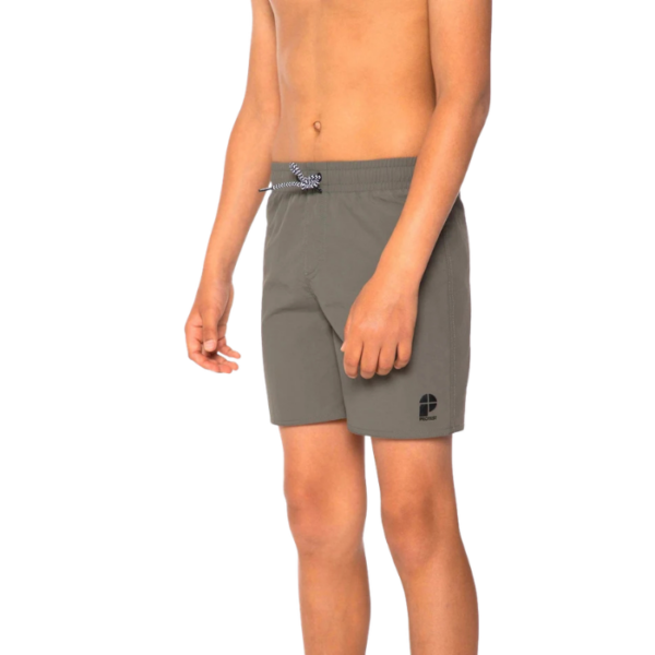Culture Boys Grey Green Swim Short