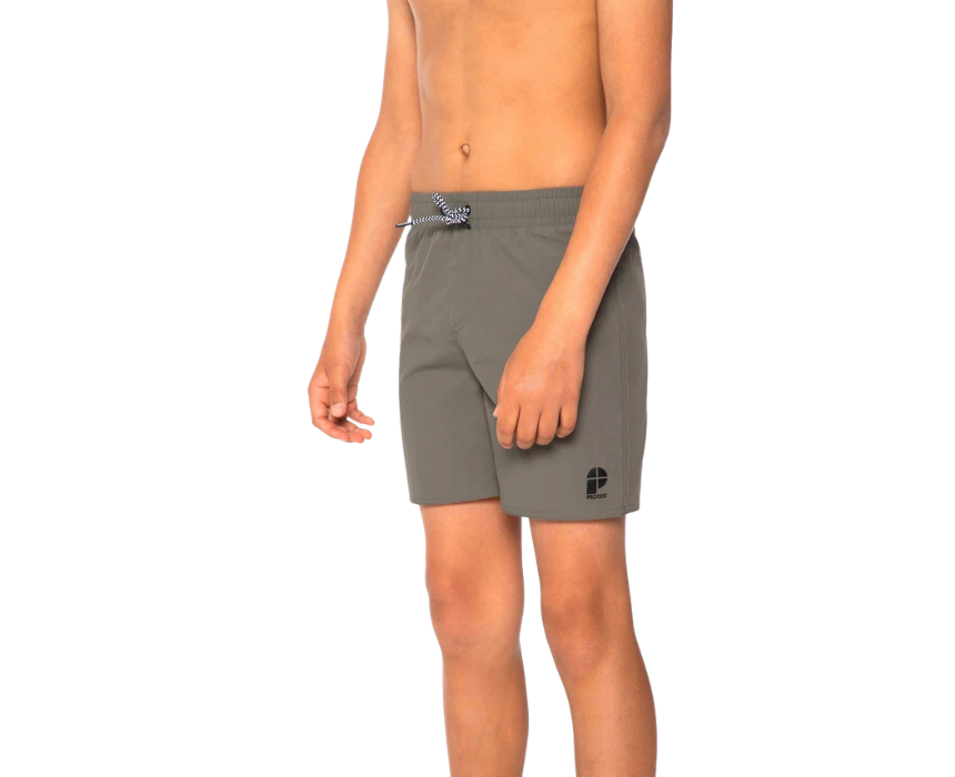 7 Culture Boys Grey Green Swim Short - Image 1