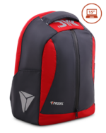 BYK Laptop Backpack 15" Hardshell Shockproof & Waterproofs - Black & Red - Image 