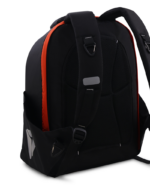BYK Laptop Backpack 15" Hardshell Shockproof & Waterproofs - Black & Orange - Image 