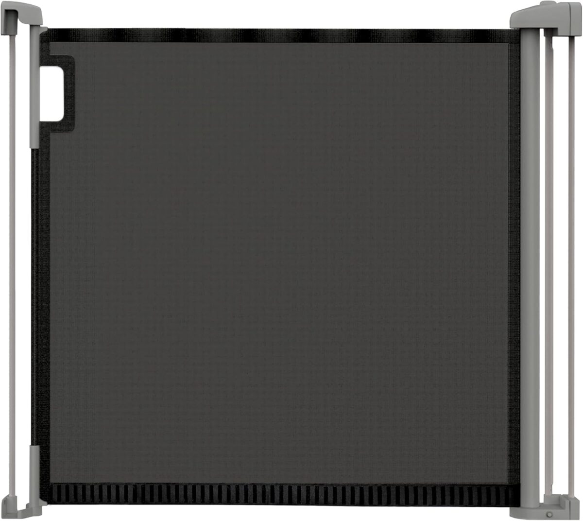 710VRKdi3ZL._AC_SL1500 The Thruway Baby Retractable Gate with Tuck Away Mesh, Openings up to 52"