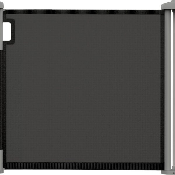 The Thruway Baby Retractable Gate with Tuck Away Mesh, Openings up to 52"