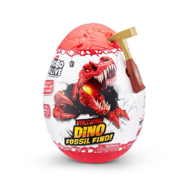 Robo Alive Volcano Dino Fossil