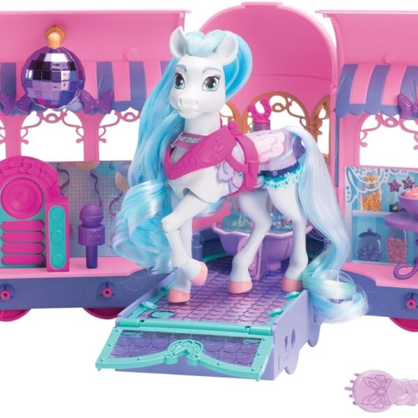 Horse Toys Perla's Clubhouse Trailer Playset
