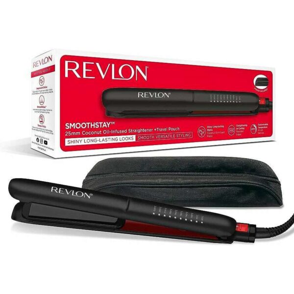 SmoothStay 1” Coconut Oil-Infused Straightener