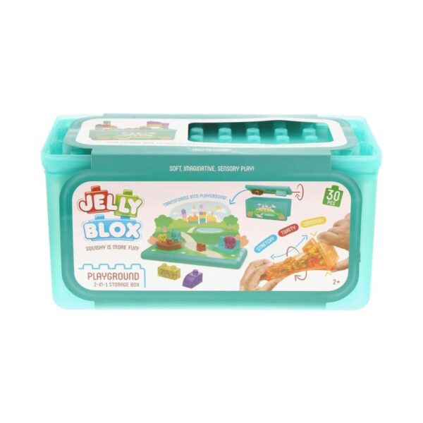Jelly BLOX Soft Sensory Building Set – 30-Piece Starter Kit