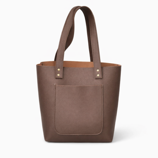 Premium City Tote: Choco Brown