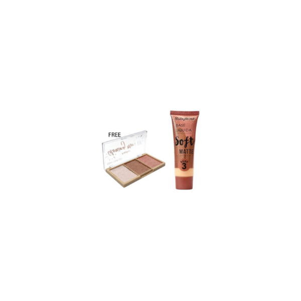 Soft Matte foundation With Gift Ruby Rose