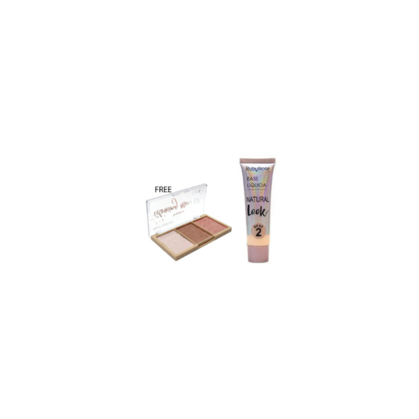 Natural Look foundation With Gift Ruby Rose