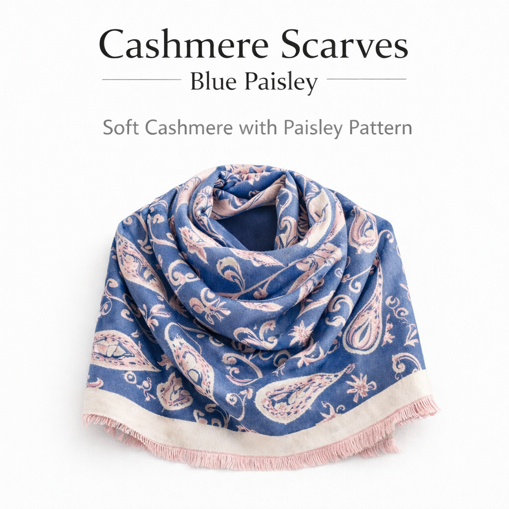 7fdba25a-afa2-433c-a992-334e958792b0 z. Cashmere Scarves: Blue Paisley