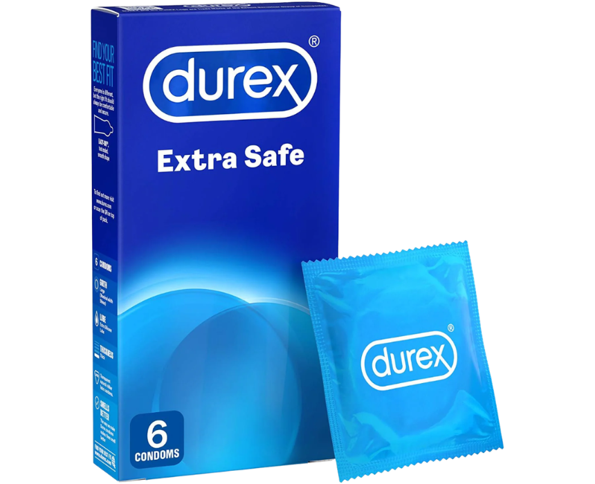 8 Extra Safe Condoms Durex - Image 1