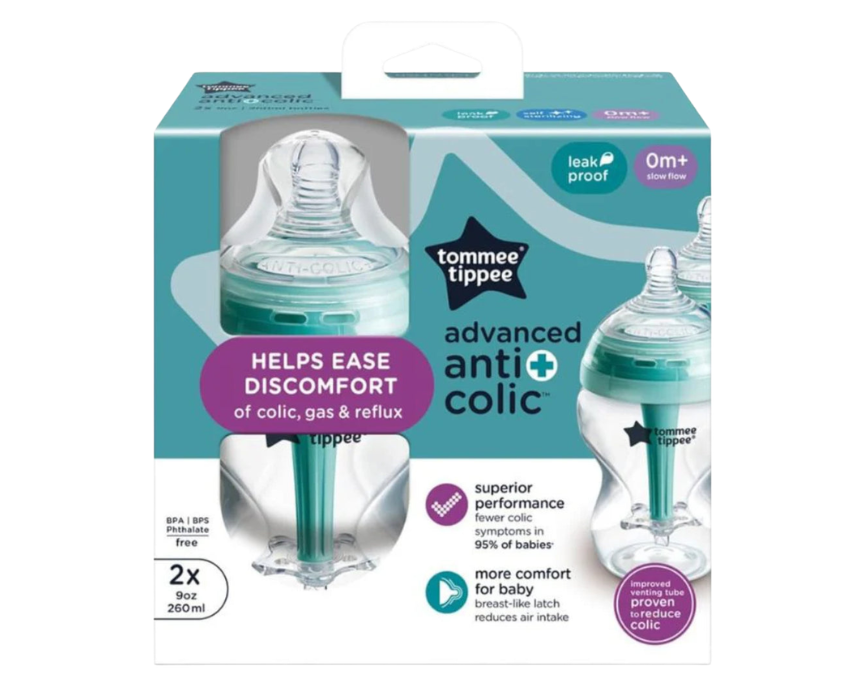 8 Baby Bottles Anti Colic Tommee Tippee - Image 1