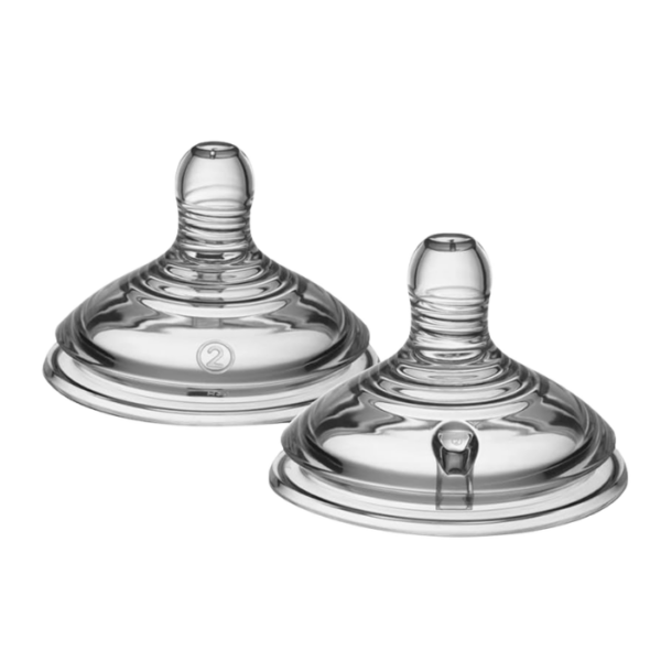 Tommee Tippee Natural Start Medium Flow Teats Silicone Baby Nipples