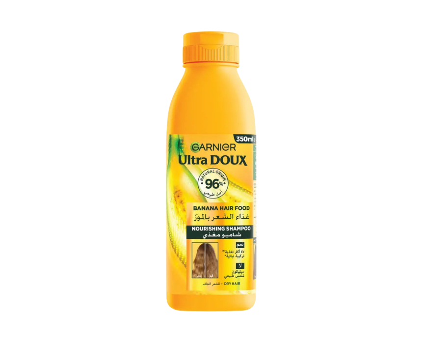 8 Garnier Ultra Doux Hair Food Banana Shampoo - Image 1