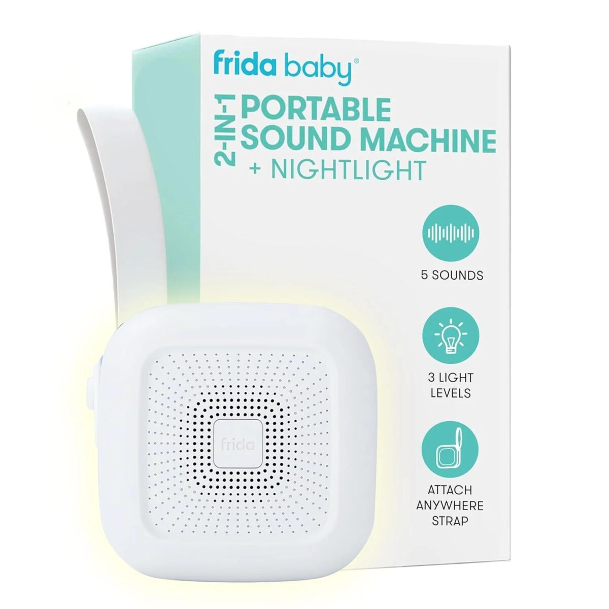 810028771017_e6cac22d-5a23-41cd-aee6-0f61a94ab3a1 2-in-1 Portable Sound Machine for Baby + Nightlight