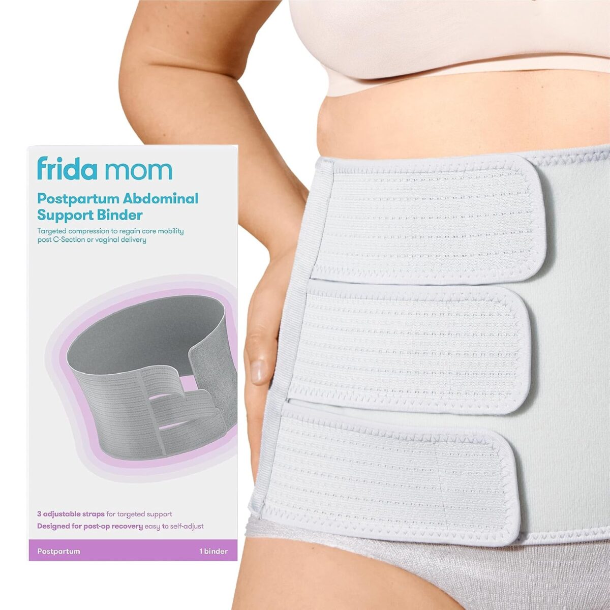 810028771703 Belly Binder, Postpartum Essentials for Natural and C-Section Recovery