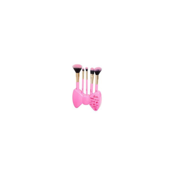 Makeup Brush Set With Holder Barbie