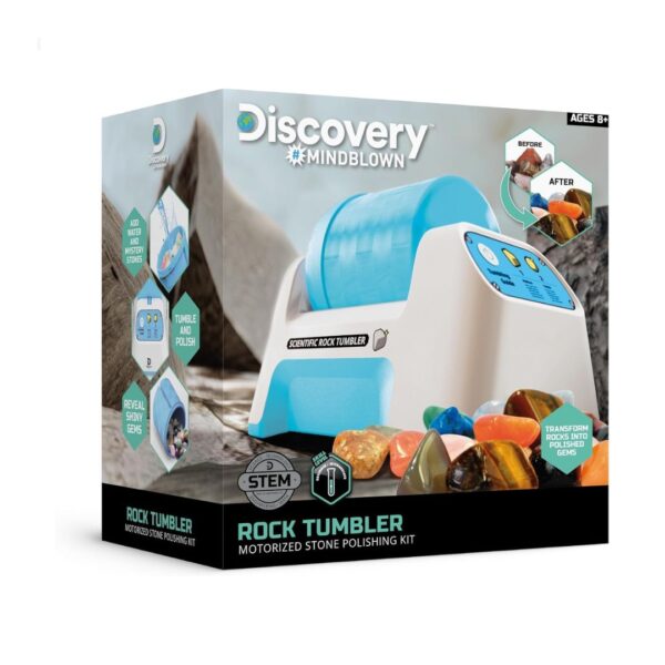 Discovery Motorized Rock Tumbler Experiment Set