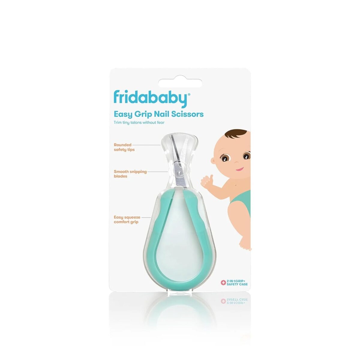 851877006981_b82cf663-040e-4872-902d-84f50d59e959 Easy Grip Nail Scissors | Grooming Essentials Safe for Infant Newborn Toddler Nails