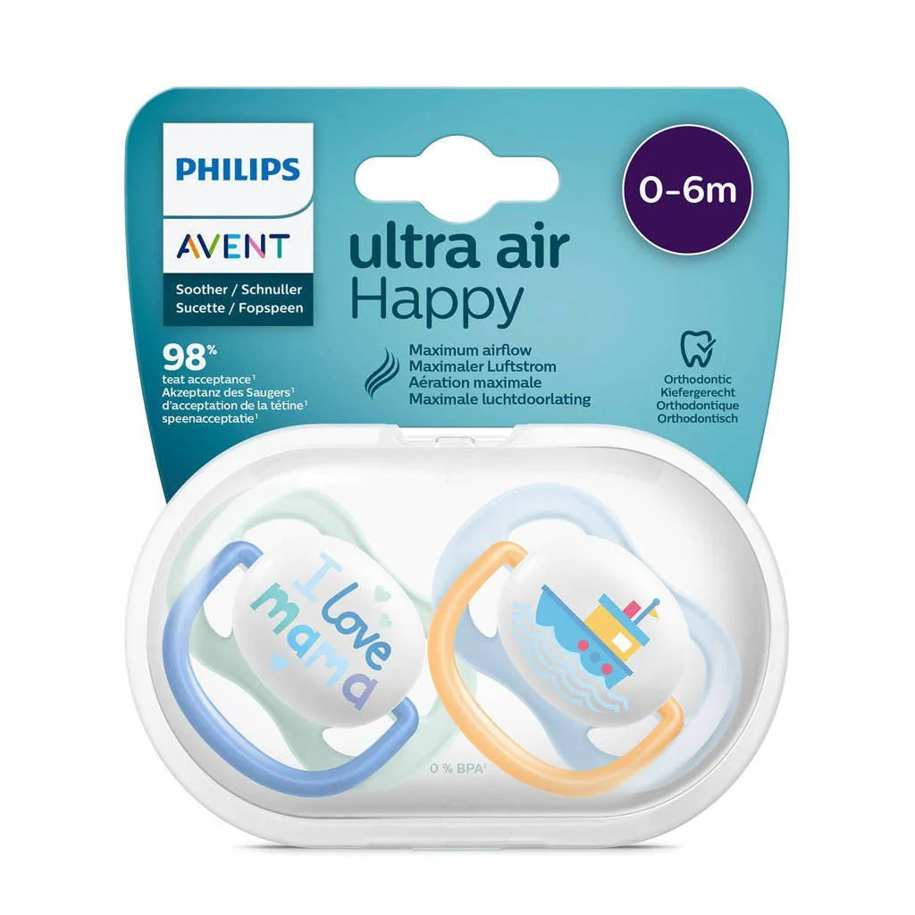 8710103949169_dec0d973-2b27-414d-9c56-d43fd19a7d99 Ultra Air Soother I Love Mama-0-6m Boy